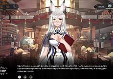 I’m overwhelmed by this handjob gameplay in Wanderer Broken Bed 9