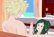 Inko Midoriya Creampied by Katsuki Bakugo in Hentai
