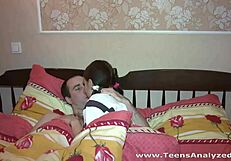 teens analyzed - inez steffan starts the morning with anal teen porn