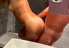 Sex With Stepsister In The Bathroom