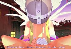 Angelwomon Evolves To Fuck Digimon In Fantasy