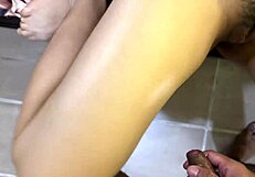 myanmar hairy pussy getting fucked by big cock in pov