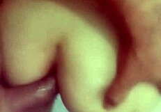 Hey, young latina does anal in the bathroom with big cock