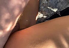 housewife's narrow ass taken deep in the woods