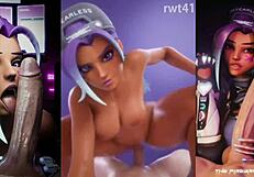 Epic Animated Music Video Featuring 3D Anime Characters