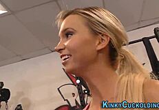 Femdom cuckolder gets a big reward