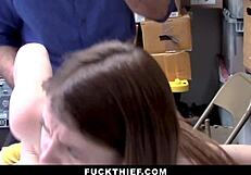 So, Rosalyn Sphinx got caught stealing clothes from the mall, huh?