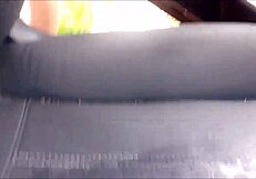 So hot, this rude girl pees everywhere with big tits and feet