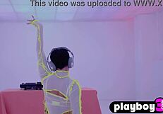 amazing latina teen mia valentine hints at her big ass in lingerie posing