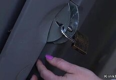 Trespassing student rough fucked