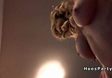 Hot Amateur Babes Enjoy Oral And 4some At Pool