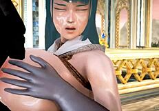 Wow! 3D Hentai Demon King and Warrior Clash in Wild Orgasmic Battle!