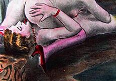 Vintage erotic drawings! Wow, so antique?