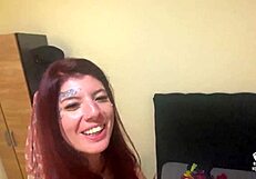 Lesbian licks wet pussy in sexy live sex with prostitutes.