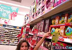 Tiny teen with braces enjoys intense fuck