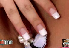 Horny Little Asian Babe Mitsuki Sweet Stripping on Bed