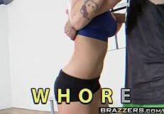 Big tits in sports scene with brandy aniston and mr. pete