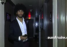 Handsome Black Exec Ditches Girlfriend Call For Impromptu Orgy Bottom With Twink And Ebony Rough Banging.