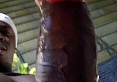 Redhead Sucks Monster Cock