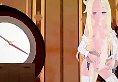 Blue Archive Seia gets wild in 3D hentai action