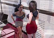 Yo, FashionBusiness Ep 52, lifting that secretary's dress up!