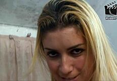 Old Jackson bends over Milly Amorim for cum