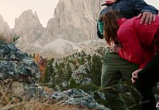Liz and Ted enjoy outdoor activities at 3000 meters