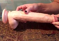 Big Dildo 12 Inches G Spot Silicone Dong