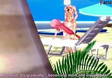 Yae Miko's Bikini Sex On Beach Pov