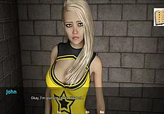 Wvm 19 Cheerleaders Seduce John