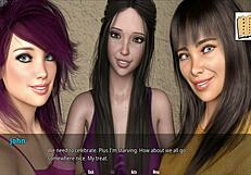 Wvm 19 Cheerleaders Seduce John