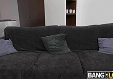 Superslut Briseida Myers takes two monster cocks from Freddy Gong and Mad Bundy!