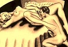 i can’t get enough of these vintage erotic drawings from way back