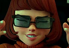 velma from scooby-doo gets wild in 3d hentai by redmoa