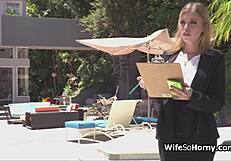 फुटबॉल स्टार का मोटा लंड मिला मिल्फ रियल्टर से