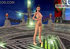 Indian Bhabhi In 3D Cartoon Hentai, Showing Off Sexy Positions?