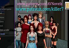 i'm exploring my new family in this 3d anime hentai series