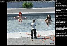 3D animated cartoon with anime and hentai elements. New release