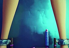 in the cold, they warm up with big ass and pussy action