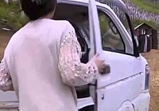 asian girl fucks in public bathroom