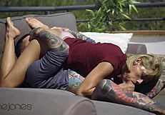 Dane Jones Latina Veronica Leal with natural tits climaxes on big dick