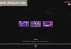 big ass animation with huge tits and pussy in brunette hentai