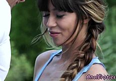 झुककर वाली बेब को बॉयफ्रेंड ने गांड मारी