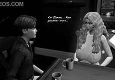 Milf gets fucked hard in Sims parody!