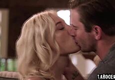 Daniela melo moans in missionary and cowgirl with interracial repairman