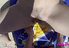 Sexydeas beach doggystyle pov heats up your screen