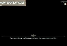 big ass animation with huge tits and pussy in brunette hentai