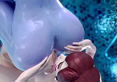 Three Animation Dickgirls Fuck Each Other In Asses And Cum On Each Other - 3d Futanari Sex