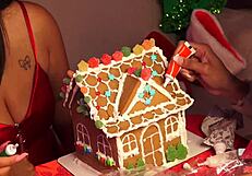 Making a Gingerbread House - Let's Do It Part 2