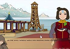 Four Element Trainer Book 5 Slav Part 13 Featuring Korra Tits